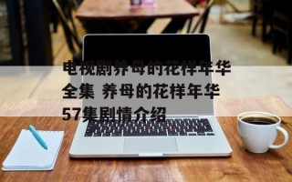 电视剧养母的花样年华全集 养母的花样年华57集剧情介绍