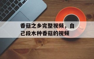 香菇之乡完整视频，自己段木种香菇的视频