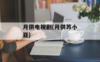 月供电视剧(月供苏小亚)