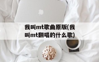 我叫mt歌曲原版(我叫mt翻唱的什么歌)