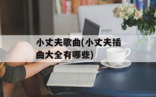 小丈夫歌曲(小丈夫插曲大全有哪些)