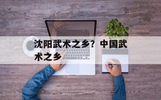 沈阳武术之乡？中国武术之乡
