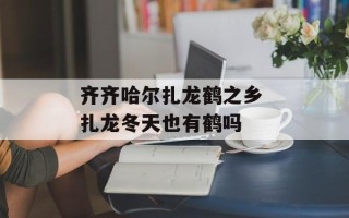 齐齐哈尔扎龙鹤之乡 扎龙冬天也有鹤吗