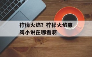 柠檬火焰？柠檬火焰束缚小说在哪看啊