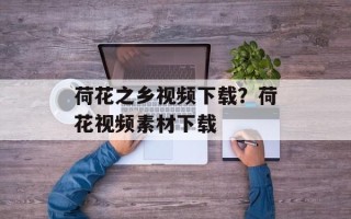 荷花之乡视频下载？荷花视频素材下载