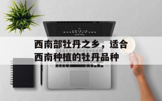 西南部牡丹之乡，适合西南种植的牡丹品种