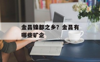 金昌镍都之乡？金昌有哪些矿企