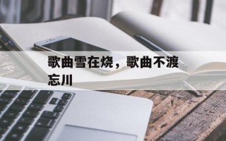 歌曲雪在烧，歌曲不渡忘川