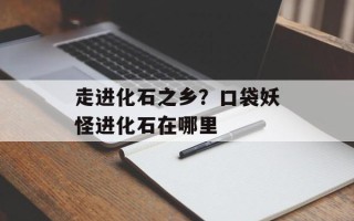 走进化石之乡？口袋妖怪进化石在哪里