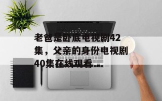 老爸是卧底电视剧42集，父亲的身份电视剧40集在线观看