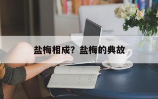 盐梅相成？盐梅的典故