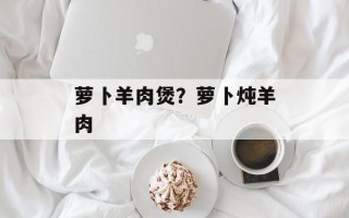 萝卜羊肉煲？萝卜炖羊肉