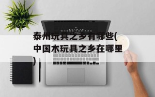 泰州玩具之乡有哪些(中国木玩具之乡在哪里)