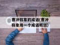 曹冲称象的成语(曹冲称象用一个成语概括)
