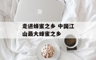 走进蜂蜜之乡 中国江山最大蜂蜜之乡