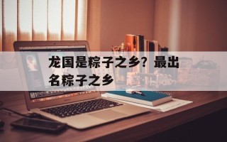 龙国是粽子之乡？最出名粽子之乡
