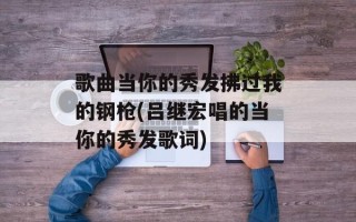 歌曲当你的秀发拂过我的钢枪(吕继宏唱的当你的秀发歌词)