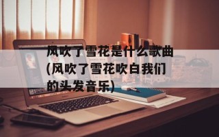 风吹了雪花是什么歌曲(风吹了雪花吹白我们的头发音乐)
