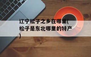 辽宁松子之乡在哪里(松子是东北哪里的特产)