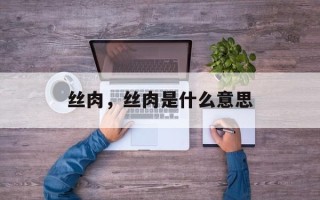 丝肉，丝肉是什么意思