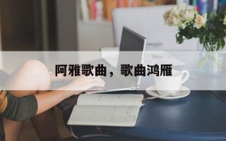 阿雅歌曲，歌曲鸿雁