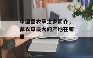 中国薰衣草之乡简介，薰衣草最大的产地在哪里