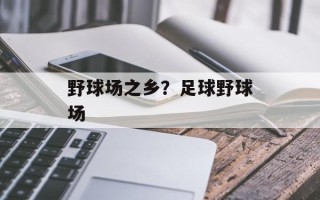 野球场之乡？足球野球场