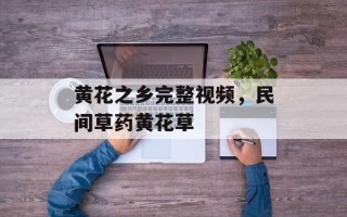黄花之乡完整视频，民间草药黄花草
