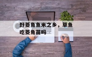 野菱角鱼米之乡，草鱼吃菱角苗吗