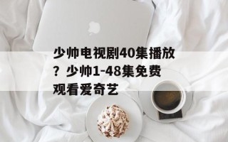 少帅电视剧40集播放？少帅1-48集免费观看爱奇艺