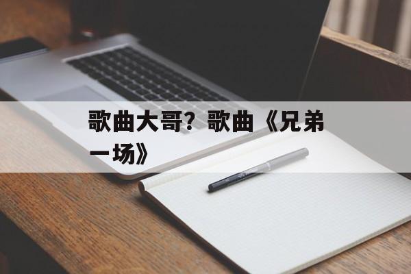 歌曲大哥？歌曲《兄弟一场》-第1张图片-