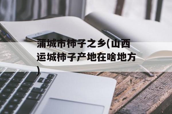 蒲城市柿子之乡(山西运城柿子产地在啥地方)-第1张图片-